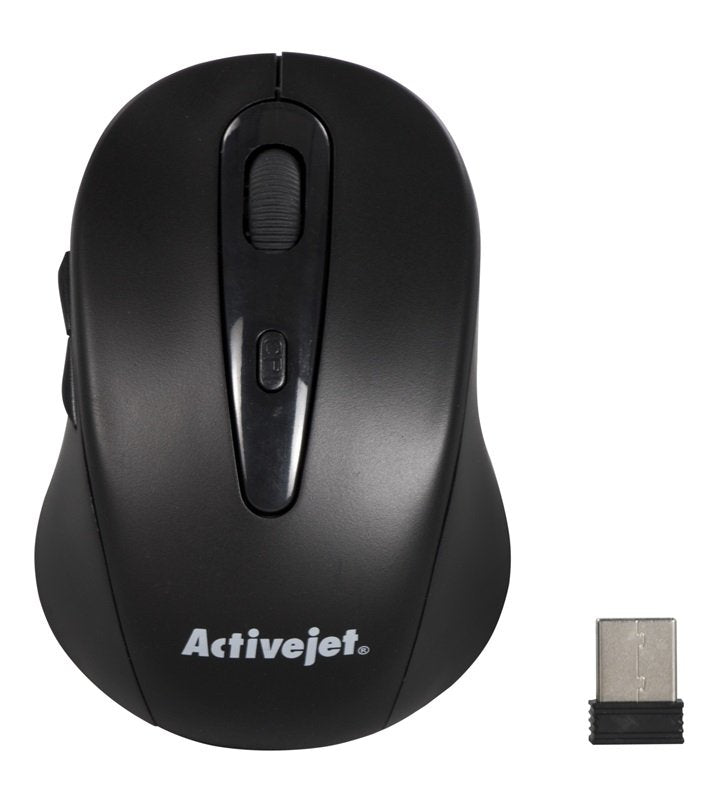 Activejet Mouse AMY-213 Ambidextro RF Wireless Óptico 1600 DPI