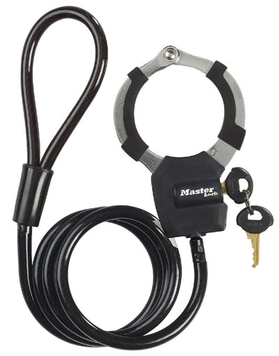 Master Lock Street Cuff Black 1000MM Cable Antirrobo — image 1
