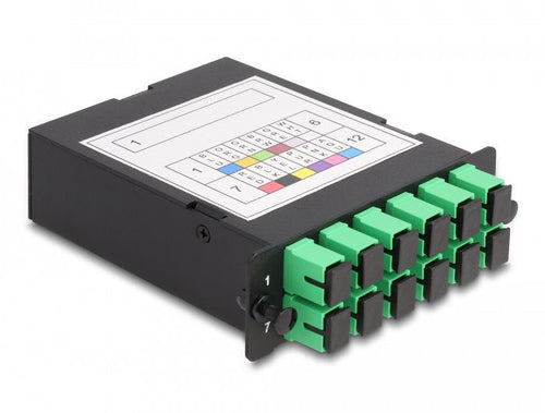 Lwl HD (high Density) Kassette Mpo Connector Male a 12 X Sc Simplex Connector Female 12 Fasern, Singlemode, Po — image 1