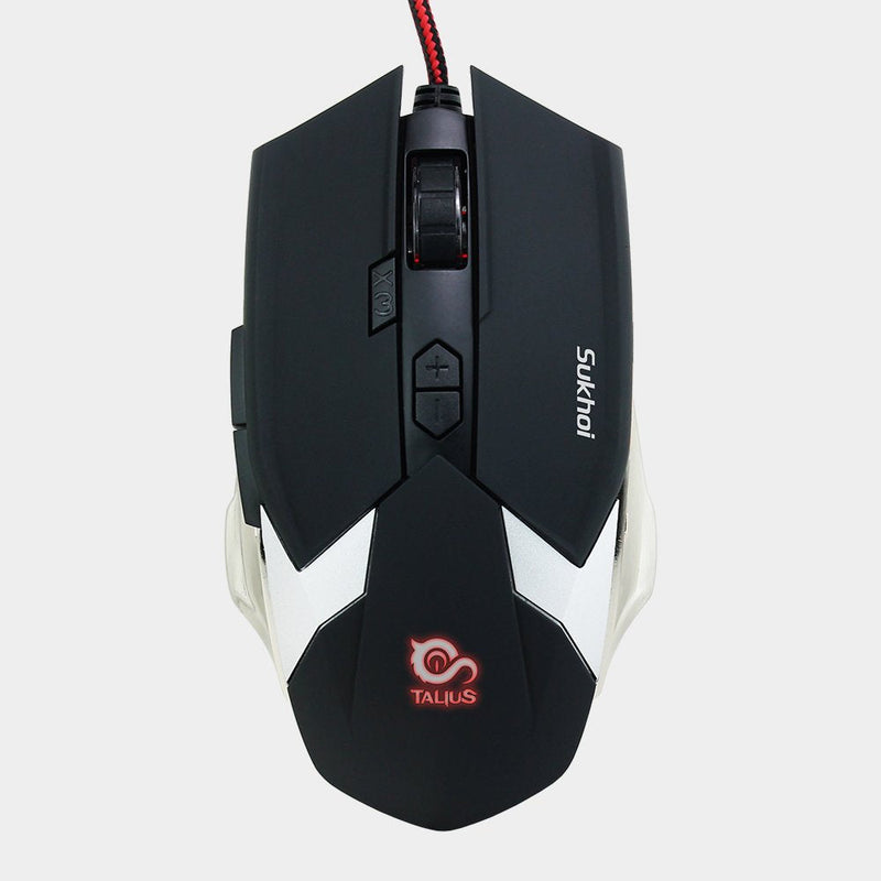 Talius Mouse Gaming Sukhoi 2500DPI 8 Buttons Black