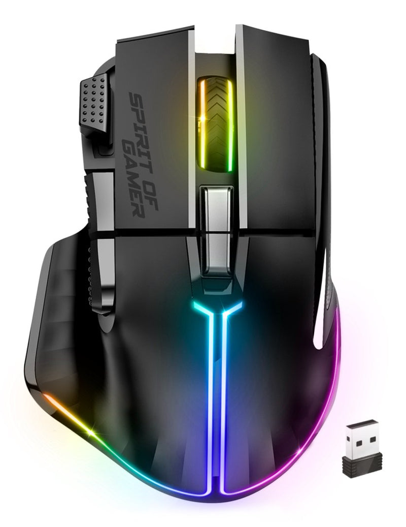 Spirit Of Gamer Mouse Wireless Pro M5 Black