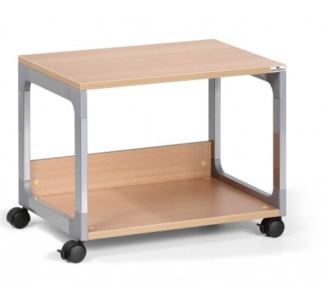 System Multi Trolley 48 Metallic Silver Buche