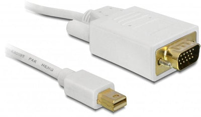 Delock Cable Mini DisplayPort - D-SUB15 Male / Female 3.00M — image 1