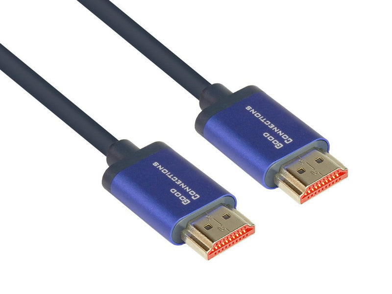 Cable Alcasa 4521-SF010B HDMI 1M HDMI Type a Standard Blue