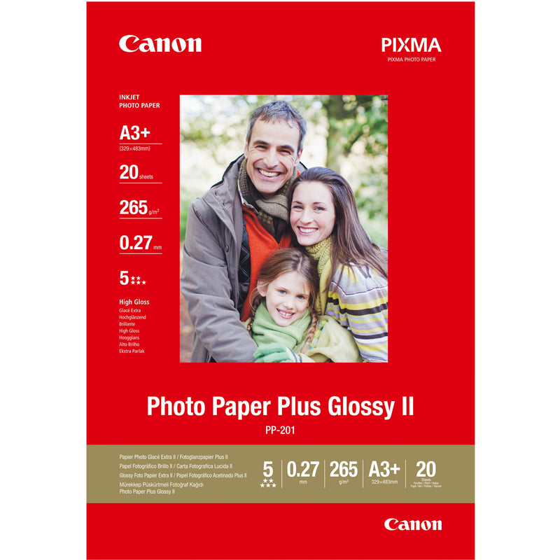 Canon Paper Plus Sg 201 A3 + Satinado 20HOJAS