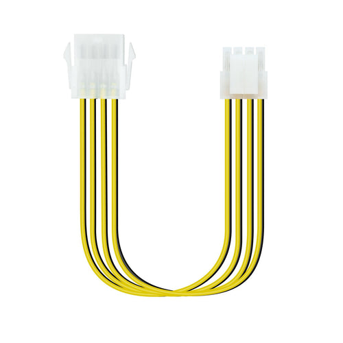 Nanocable Cable Power Extensor Power Supply 8PINES H-4 + 4PINES N 30CM 10.19.1402U — image 1