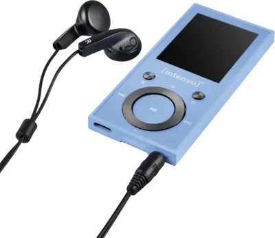 Intenso Reproductor Video Scooter Bt MP3 16GB Blue — image 1