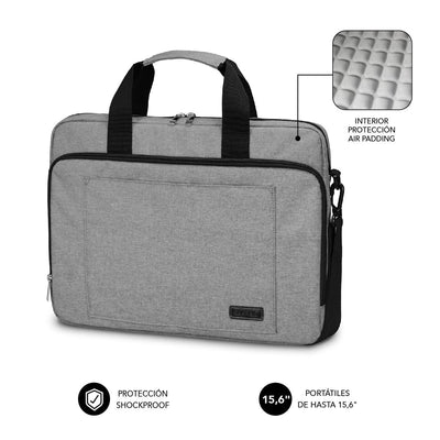 Subblim Case Air Padding Laptop Bag Laptops Up To 15.6' Tape Trolley Grey — image 1