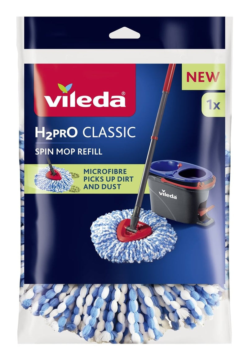 Vileda H2PRO Classic Head Spare Part H2PRO Spin Mop, Case For Mop 178331