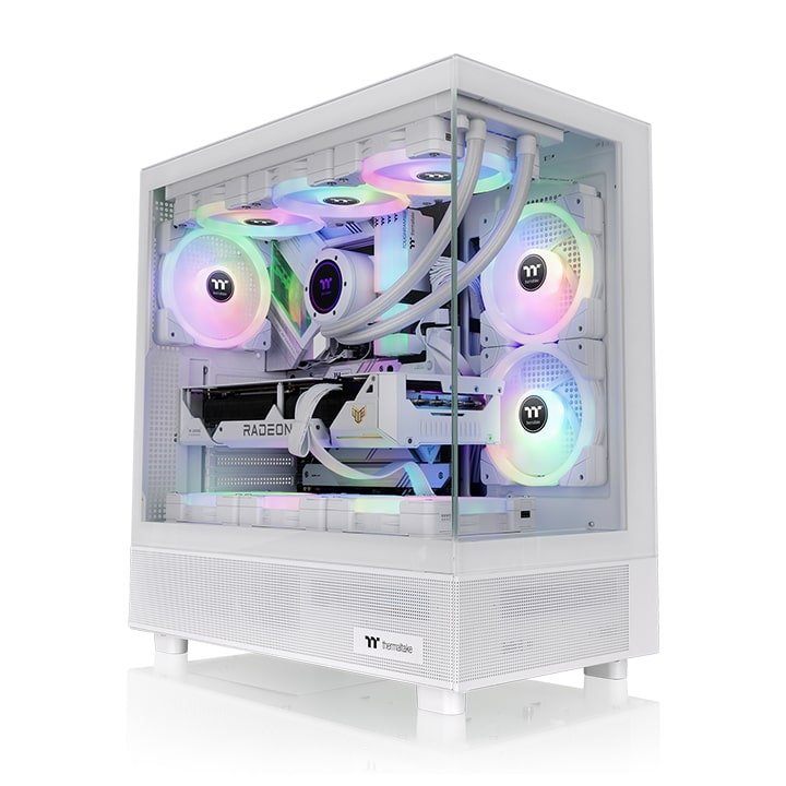 Thermaltake Box View 270 Tg ARGB Snow ATX 2x USB 3.2 Without Power Supply White