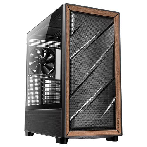 Antec PC Case Gaming Flux E-atx 2XUSB3.0,1XTYPE C 10Gbps S/F
