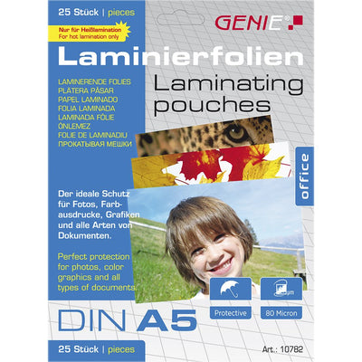 Genie Bags Laminación 25 Láminas A5 25 Pieces — image 1