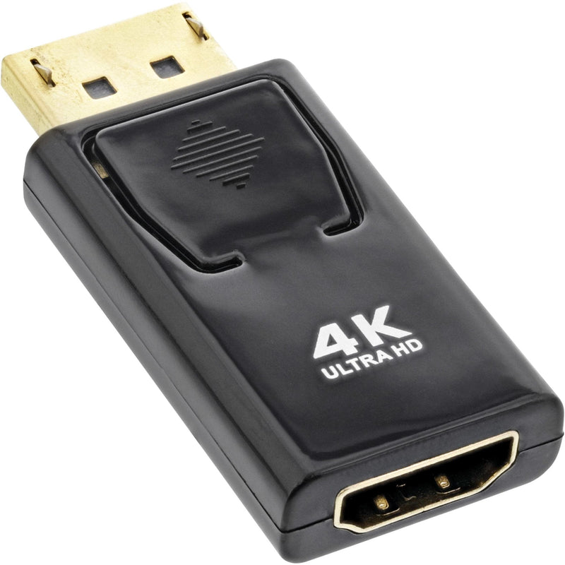 Inline® Converter DisplayPort Male / HDMI Female, 4K/60HZ, With Audio