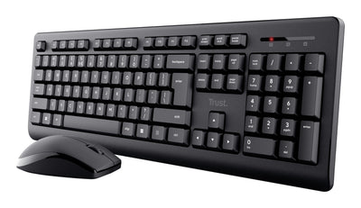 Trust Keyboard Spanish And Mouse Inalámbricos Primo Black — image 1