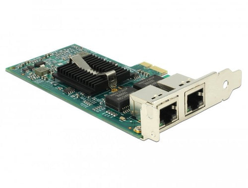 Delock Network Card Pci Express 2 X Gigabit LAN 89944 — image 1