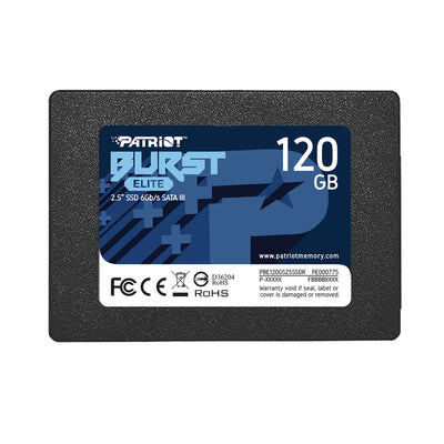 Patriot Drive SSD Burst Elite 2,5 120GB SATA3 450/320, 40K /40K, 50TBW — image 1