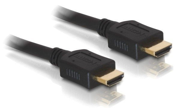 Delock HDMI Cable V1.4 4K Gold 1.80M Black 84407