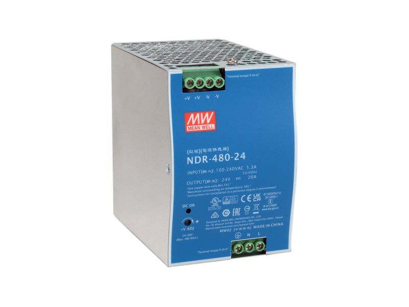 Levelone POW-2462 Unit Power Supply 480W Blue Silver