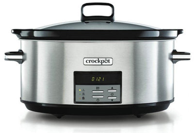 Crockpot Pot Cocción Lenta Digital 7,5 L Steel Inoxidable CSC063X — image 1