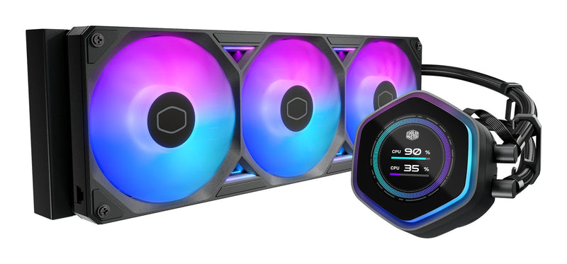 Refrigerador Liquido CPU Cooler Mamer Wak Mamerliquid 360 Atmos Ii LCD