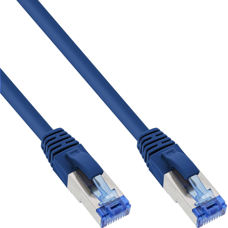 Inline Network Cable S/FTP Pimf CAT.6A Libre Halógenos 500MHZ Blue 2M