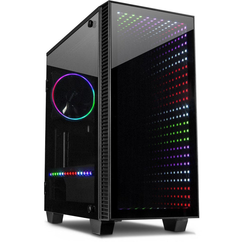 PC Case Inter-tech X-608 Infinity Micro Tower Fan 1X120MM RGB