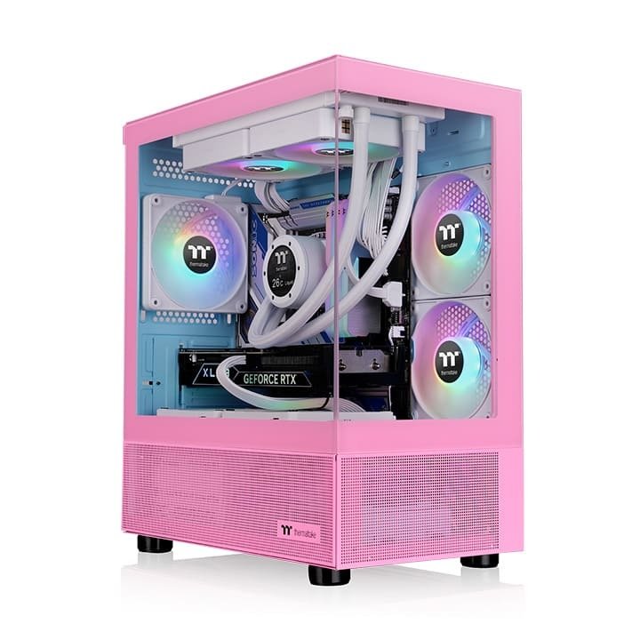 Thermaltake PC Case CA-1Z4-00MAWN-01 Pink