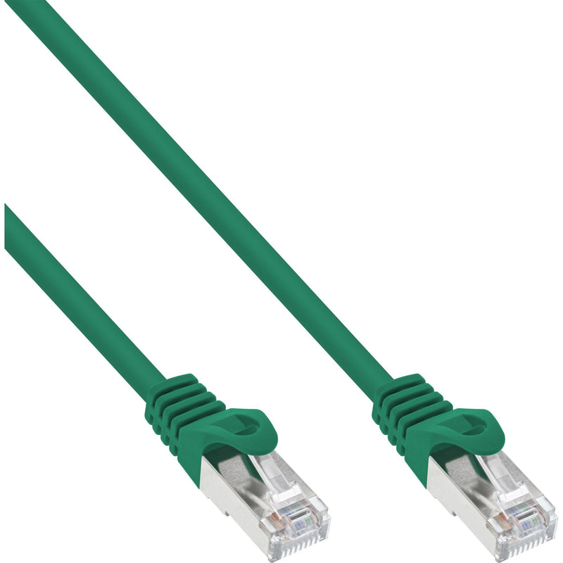 Inline Network Cable Sf/UTP CAT.5E Green 7,5M
