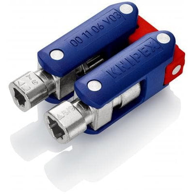 Knipex Doublejoint Key Armarios Control, Key Tubo Blue/Red Length Total Arm 97MM) — image 1