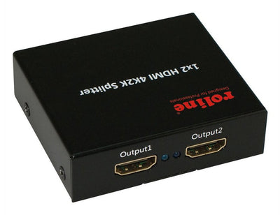 Roline HDMI Video-splitter, 4K, 2VÍAS — image 1