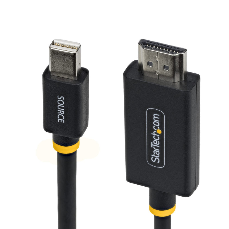 StarTech.com Cable Adapter Mini DisplayPort Male a HDMI Male 2M Black Activo Supports 4K60HZ