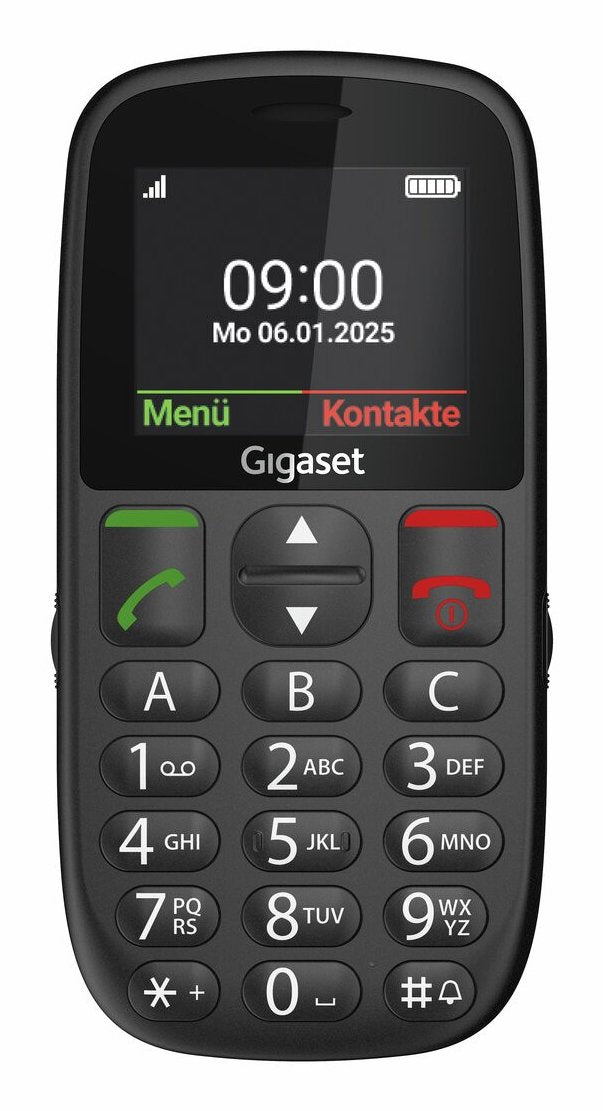Gigaset Mobile Phone GL395 Dual SIM Black
