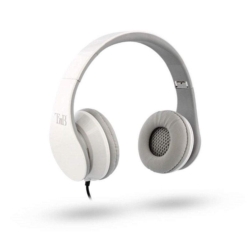 Tnb Stream Headphones Stereo Plegables - White
