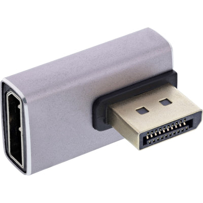 Inline® DisplayPort 1.4 Adapter, Male / Female, 90° Vertical Right, 8K UHD — image 1
