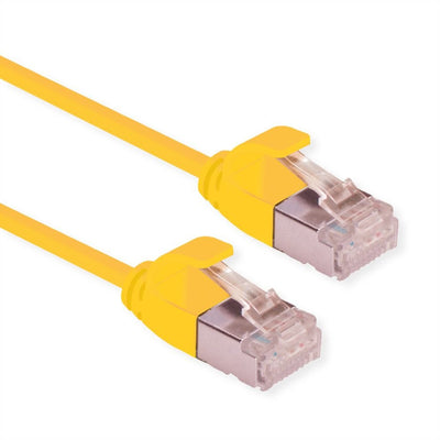 Roline Green U FTP Network Cable CAT.6A (class Ea), Lsoh, Slim, Yellow 5M — image 1