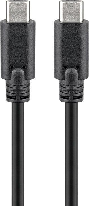 Goobay Cable USB 3.1 C-c S/S 3,0M USB Typ-c Auf Typ-c Black — image 1