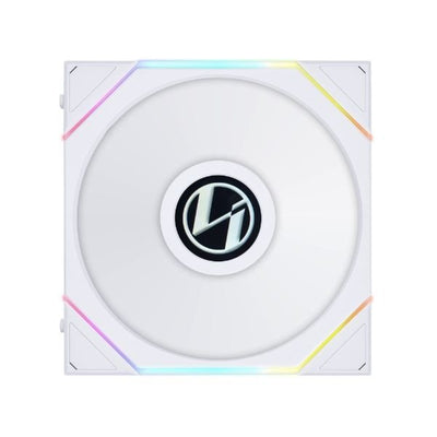 Lian Li Uni Fan TL140 LCD Wireless White Fan Box — image 1