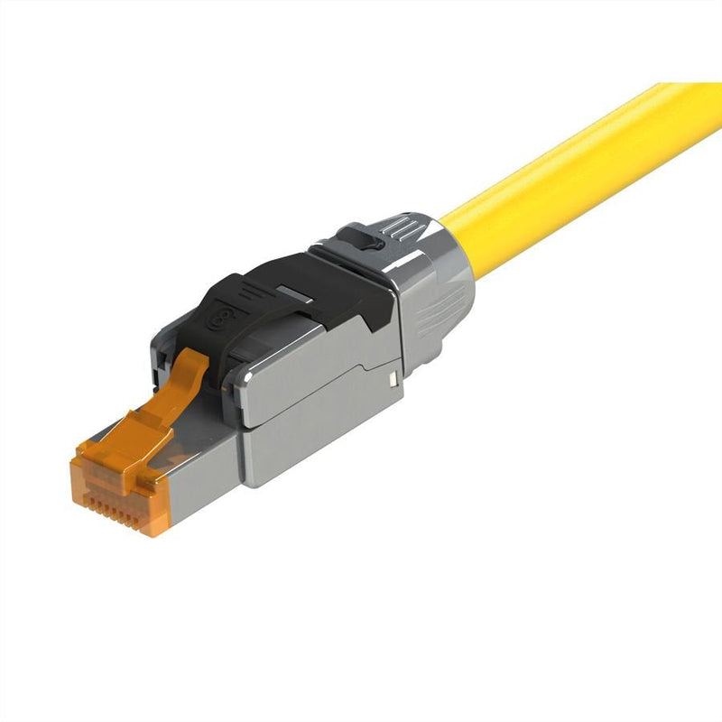 Roline S FTP- Pimf- Network Cable KAT.8 Class I Lsoh Massivdraht Yellow 3M