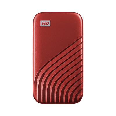 Western Digital Drive External SSD My Passport 2TB USB-C - Colour Red — image 1
