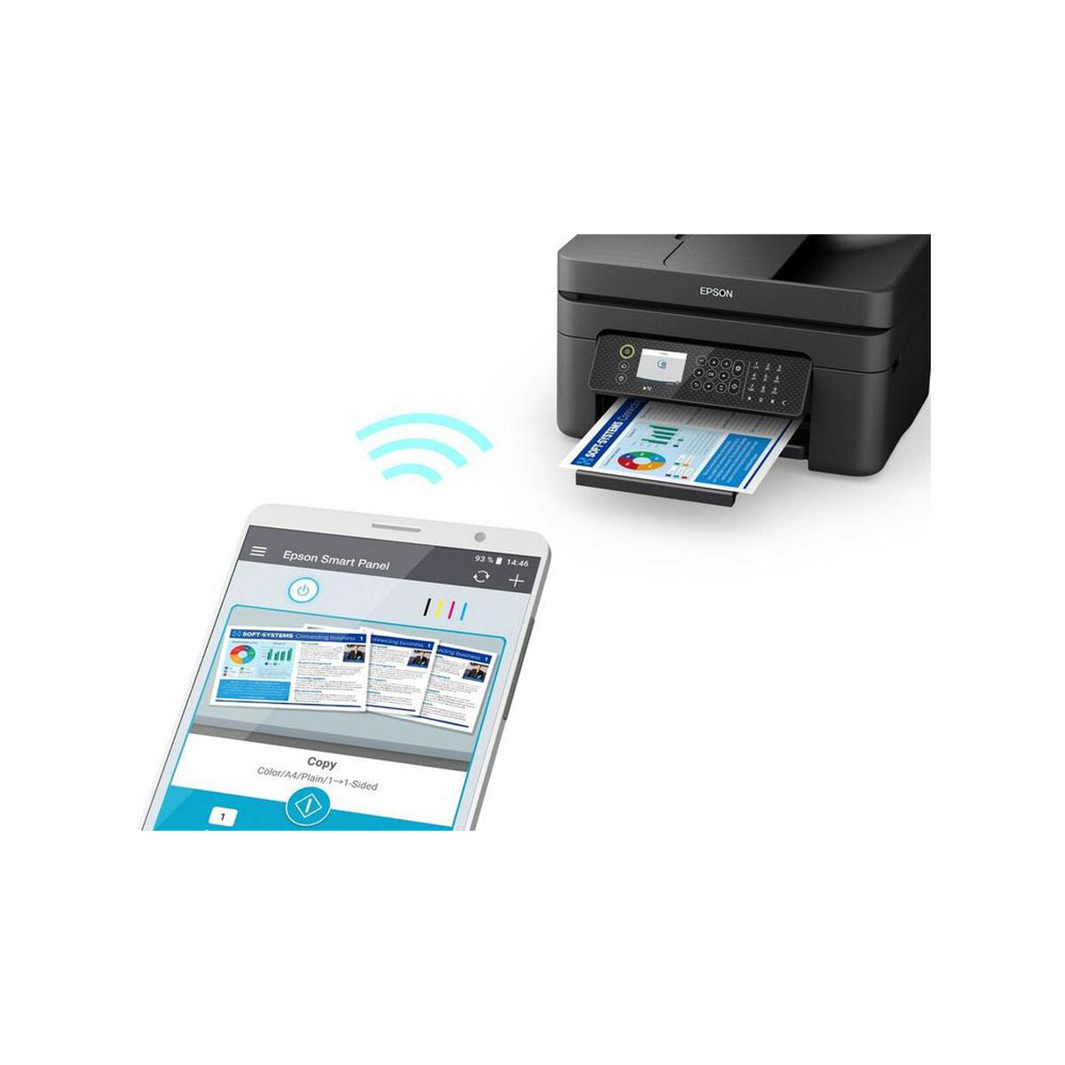 Epson Multifunction Printer Epson Workforce Wf-2950Dwf