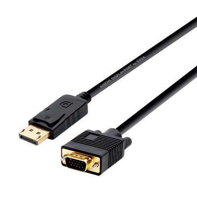 Aisens Cable DisplayPort a VGA - DP/M-VGA/M - 2M - Black — image 1