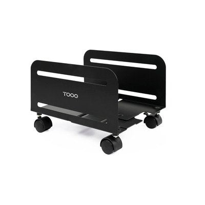 TooQ Stand Floor With Wheels CPU 119-209MM Wide - Weight Max. 10KG - Black