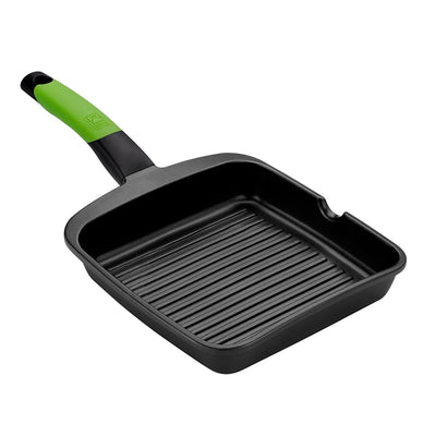 Bra Grill Prior a Rayas A121456 22X22CM Espesor 5MM Aluminium Fundido Teflon Classic Non-stick Handle Baquelit — image 1