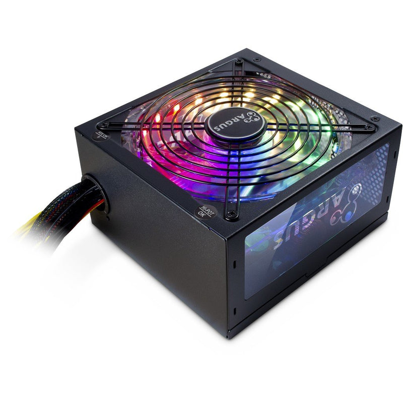 Power Supply Inter-tech Argus RGB-600W Ii 20 + 4 Pin ATX Black