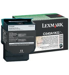 Lexmark Genuine Toner Laser Black 1.000 Paginas Retornable C/540/543/544 X/543/544