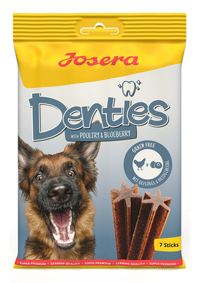 Josera Denties Poultry&blueberry Perro Premio Arándano, Aves 180G — image 1