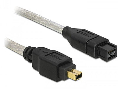Delock Cable Firewire 9 Pin Male 4 Pin Male 3M — image 1