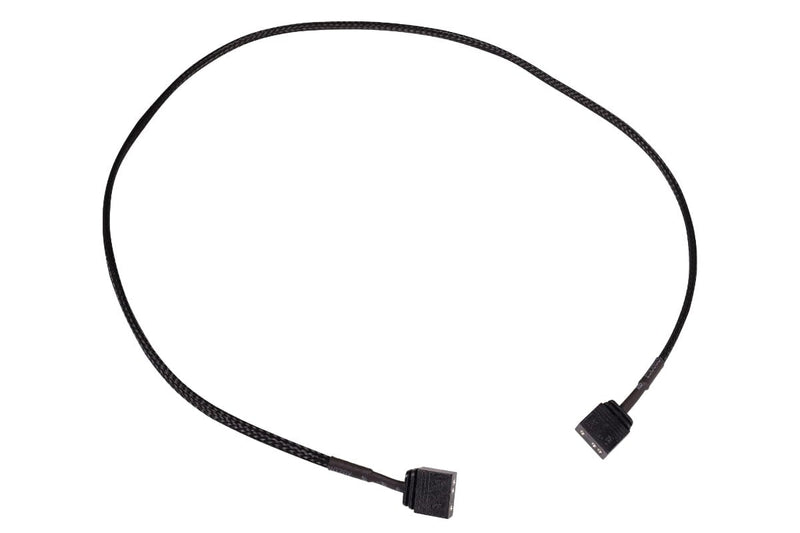 Alphacool Cable Extensión ARGB 3 Pines a 3 Pines, 60CM Black Connector Included 18703