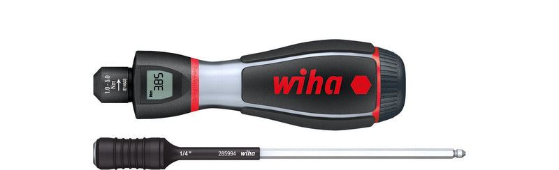 Wiha Screwdriver Dinamométrico Itorque Black/Red With Escala Digital 36888
