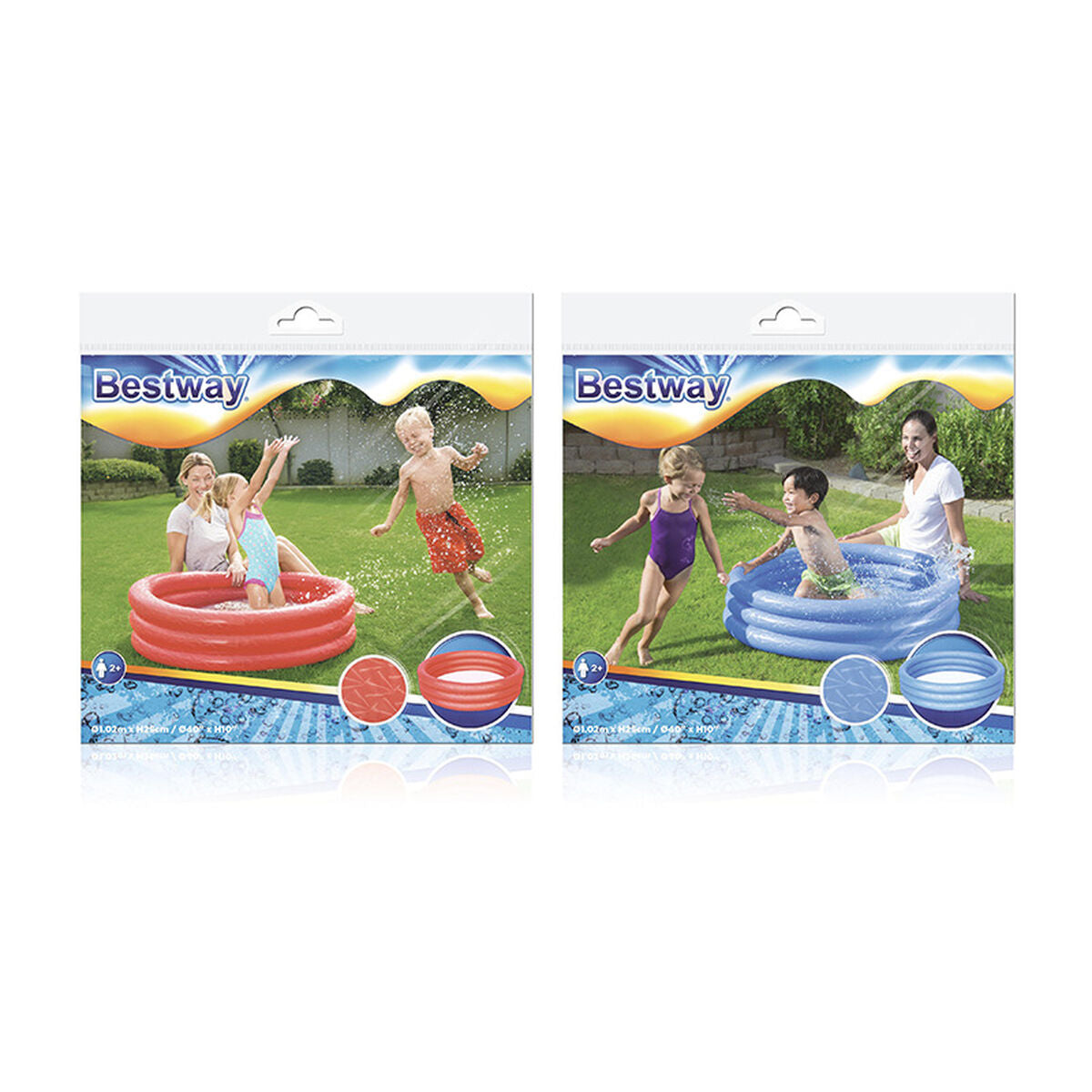 Bestway Inflatable Paddling Pool For Children Bestway 102 X 25 Cm